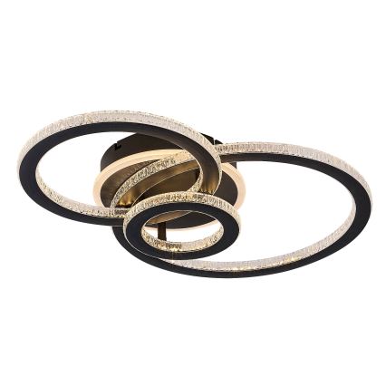 Rabalux - Plafonieră LED dimabilă, 40W, 230V, 3000-6500K, cu telecomandă, 35x52 cm