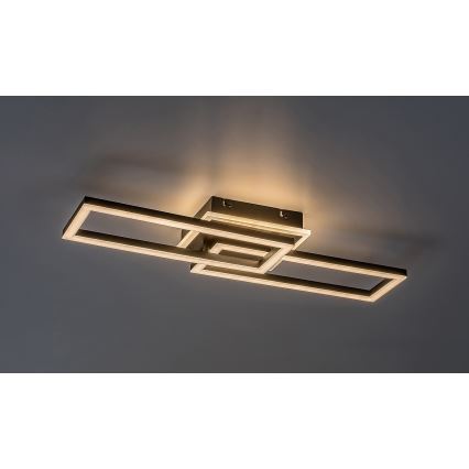 Rabalux Plafonieră LED dimmabilă, 30 W, 230 V, 3000–6500 K, cu telecomandă inclusă, lungime 60 cm