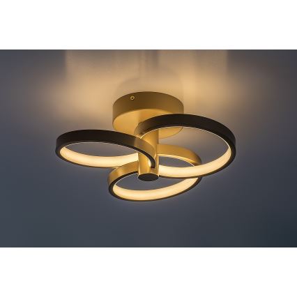 Rabalux - Plafonieră LED dimerizabilă 32W/230V 3000–6500K, Ø 31 cm, bej, cu telecomandă