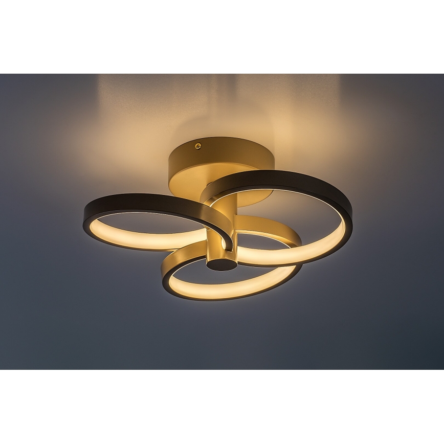 Rabalux - Plafonieră LED dimerizabilă 32W/230V 3000–6500K, Ø 31 cm, bej, cu telecomandă