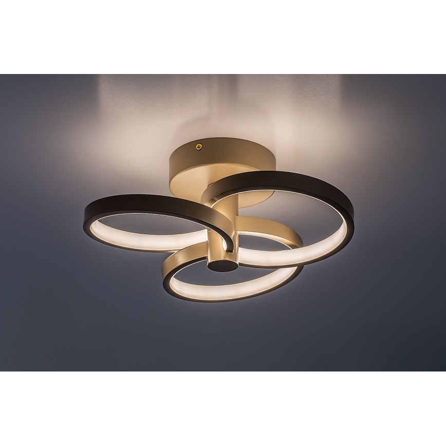 Rabalux - Plafonieră LED dimerizabilă 32W/230V 3000–6500K, Ø 31 cm, bej, cu telecomandă