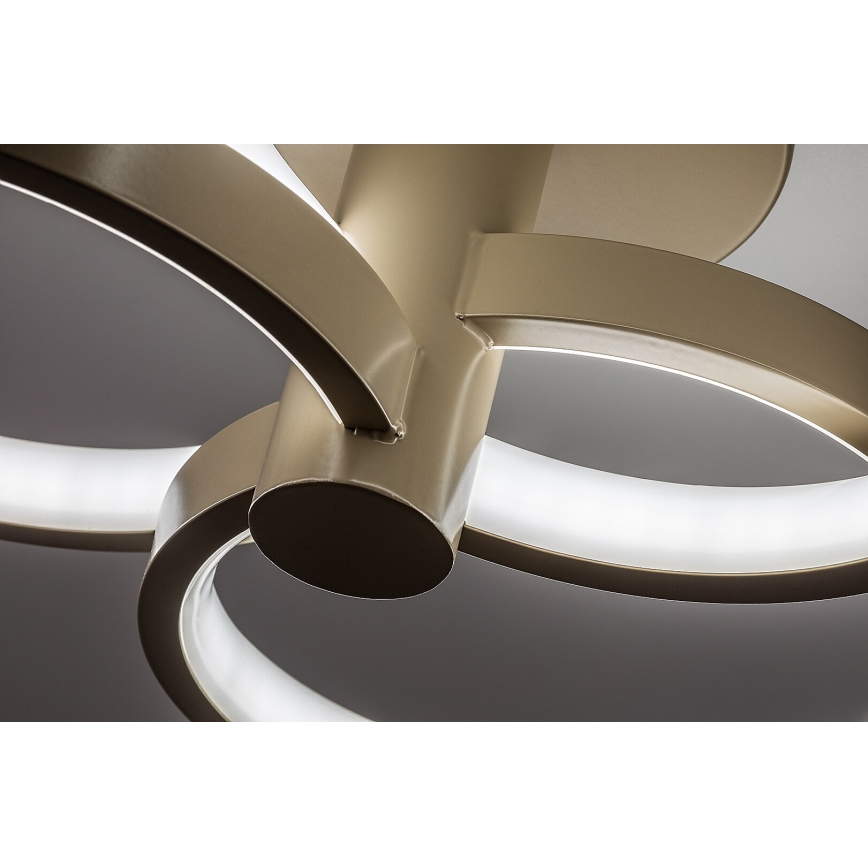 Rabalux - Plafonieră LED dimerizabilă 32W/230V 3000–6500K, Ø 31 cm, bej, cu telecomandă
