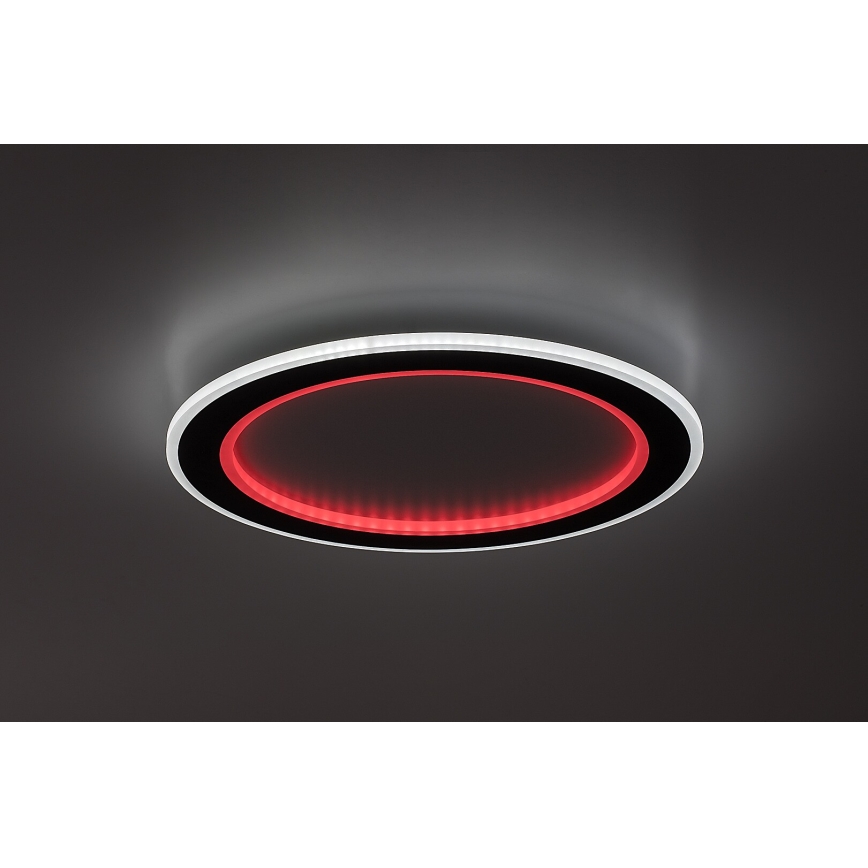 Rabalux - Plafonieră LED RGB reglabilă, 22W, 230V, 3000-6500K, Ø 45 cm, cu telecomandă