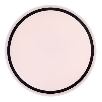 Rabalux - Plafonieră LED reglabilă, 20W, 230V, 3000-6500K, diametru 38,5 cm, neagră, cu telecomandă