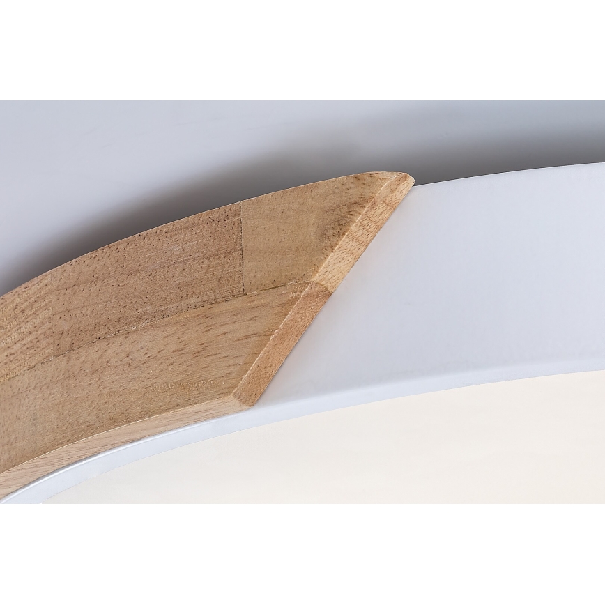 Rabalux - Plafonieră LED/24W/230V 3000K alb/stejar Ø 41 cm