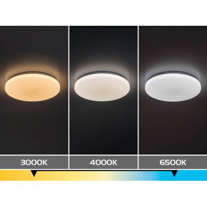 Rabalux - Plafonieră LED dimabilă 12W/230V 3000-6500K Ø 26 cm + telecomandă
