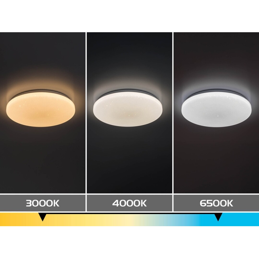 Rabalux - Plafonieră LED dimabilă 12W/230V 3000-6500K Ø 26 cm + telecomandă