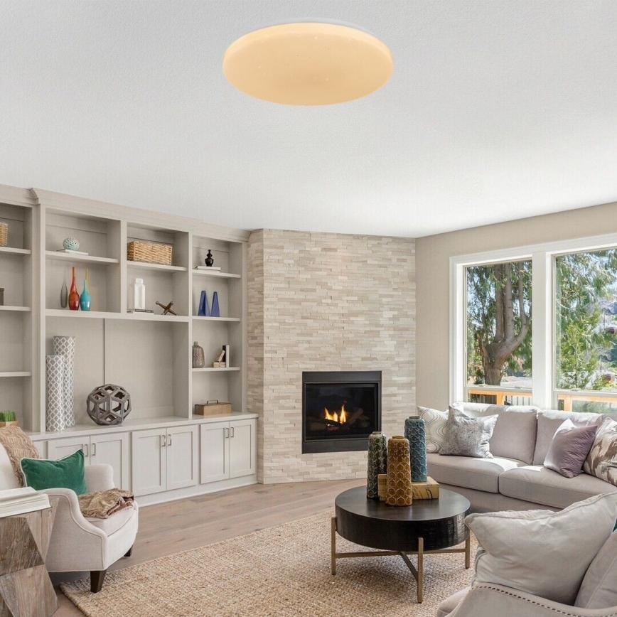 Rabalux - Plafonieră LED reglabilă LED/34W/230V 3000-6500K Ø 38 cm + telecomandă