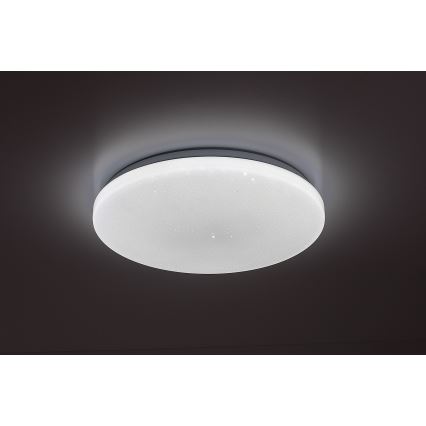 Rabalux - Plafonieră LED dimabilă 80W/230V 3000-6500K, diametru 77 cm, cu telecomandă
