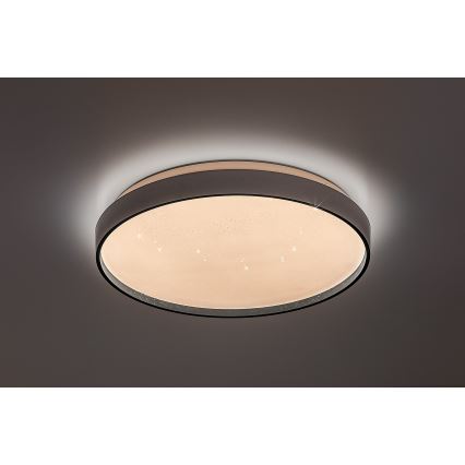 Rabalux - Plafonieră LED dimabilă, 34 W, 230 V, 3000-6500 K, Ø 38 cm, cu telecomandă