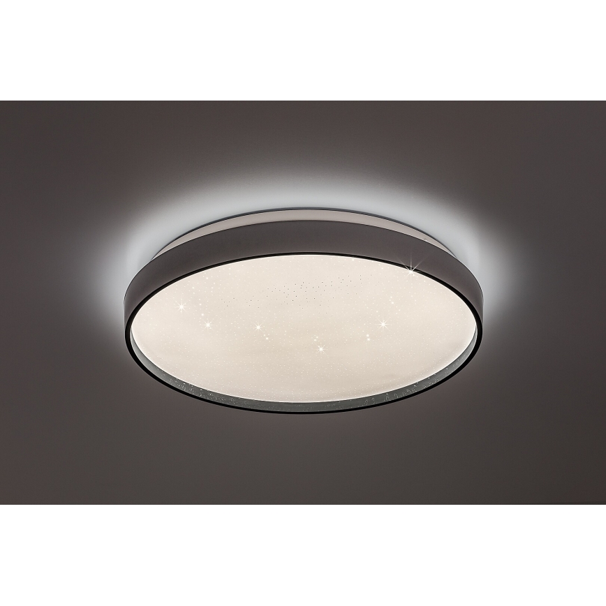 Rabalux - Plafonieră LED dimabilă, 34 W, 230 V, 3000-6500 K, Ø 38 cm, cu telecomandă