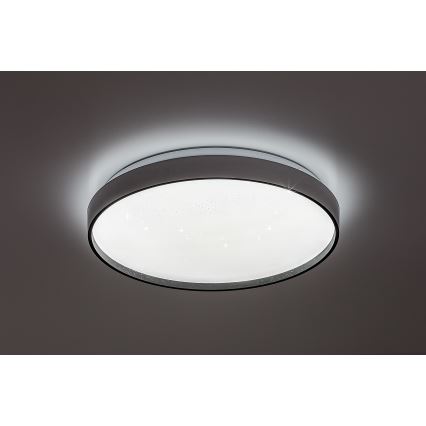 Rabalux - Plafonieră LED dimabilă, 34 W, 230 V, 3000-6500 K, Ø 38 cm, cu telecomandă