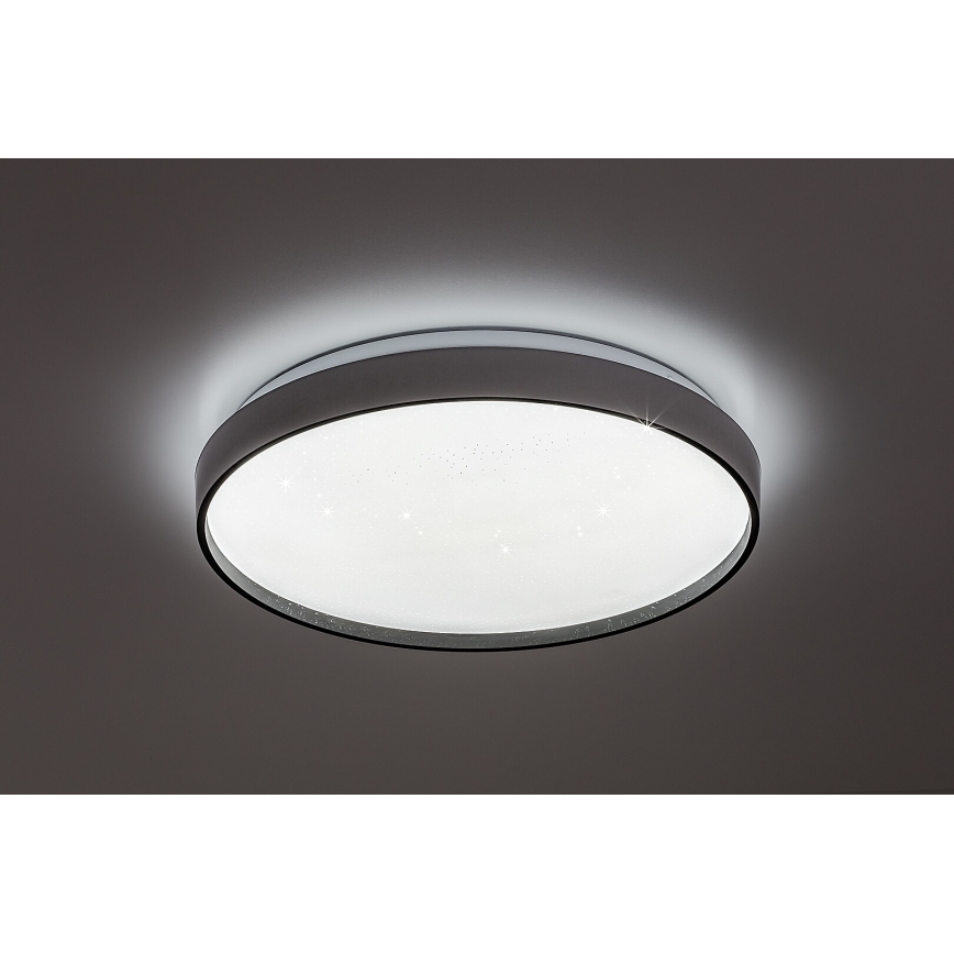 Rabalux - Plafonieră LED dimabilă, 34 W, 230 V, 3000-6500 K, Ø 38 cm, cu telecomandă