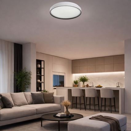 Rabalux - Plafonieră LED dimabilă, 60W/230V, 3000-6500K, Ø 58 cm, cu telecomandă