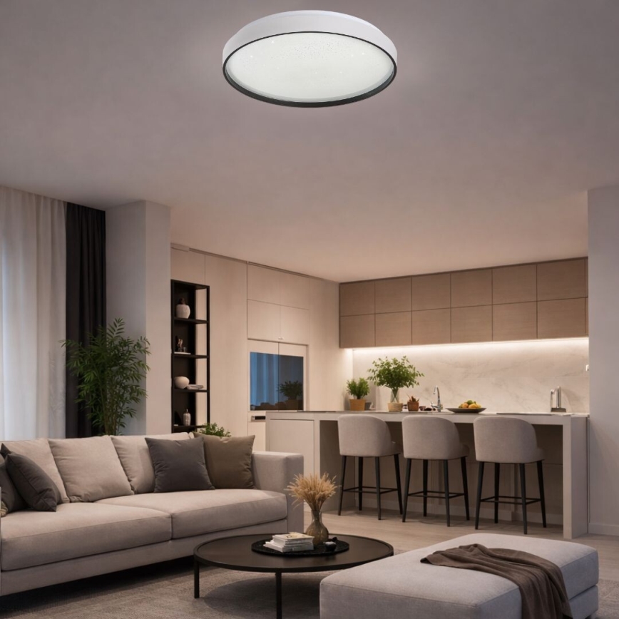 Rabalux - Plafonieră LED reglabilă/80W/230V 3000-6500K Ø 77 cm + telecomandă