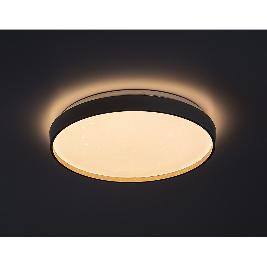 Rabalux - Plafonieră LED dimabilă, 34 W, 230 V, 3000-6500 K, Ø 38 cm + telecomandă