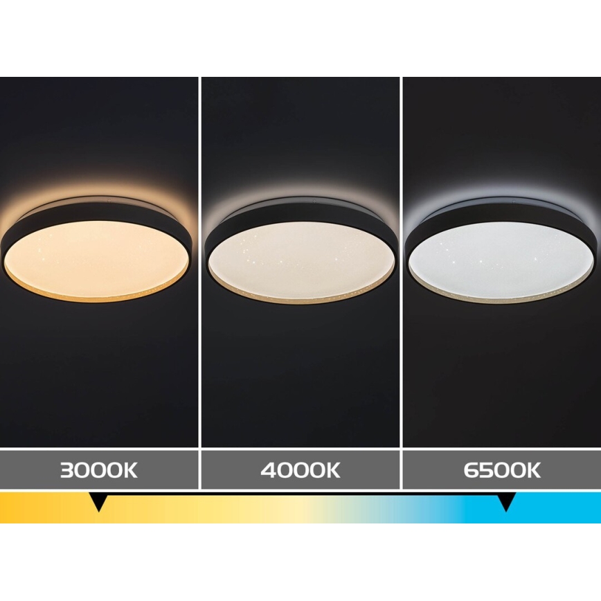 Rabalux - Plafonieră LED dimabilă LED/60W/230V 3000-6500K Ø 58 cm + telecomandă