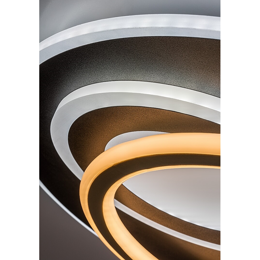 Rabalux - Plafonieră LED dimabilă, 60W/230V, 3000–6000K, Ø 50 cm, cu telecomandă