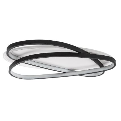 Rabalux - Plafonieră LED reglabilă, 57W, 230V, 3000–6000K, 53 x 38 cm, cu telecomandă