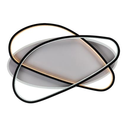 Rabalux - Plafonieră LED reglabilă, 57W, 230V, 3000–6000K, 53 x 38 cm, cu telecomandă