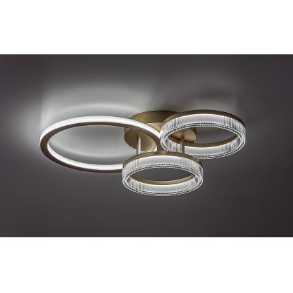 Rabalux - Plafonieră LED dimabilă/38W/230V 3000-6500K 58,5x38 cm + telecomandă