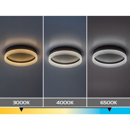 Rabalux - Plafonieră LED dimabilă, 18W/230V, 3000-6500K, Ø 33 cm + telecomandă
