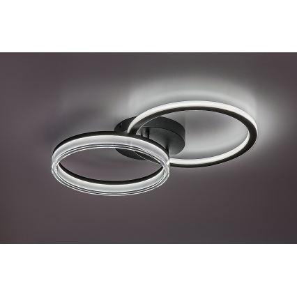 Rabalux - Plafonieră LED dimabilă, 38W, 230V, 3000-6500K, 60 x 35 cm, cu telecomandă