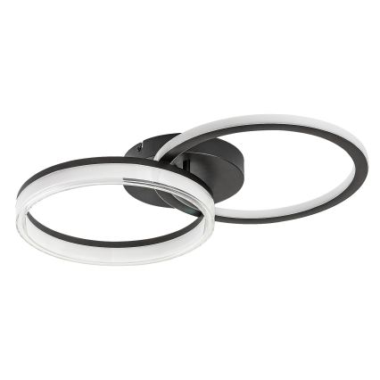 Rabalux - Plafonieră LED dimabilă, 38W, 230V, 3000-6500K, 60 x 35 cm, cu telecomandă