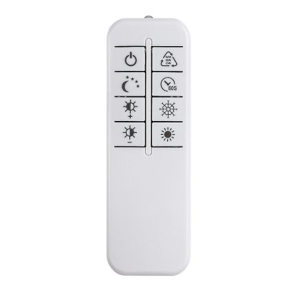 Rabalux - Plafonieră LED dimabilă, 38W, 230V, 3000-6500K, 60 x 35 cm, cu telecomandă