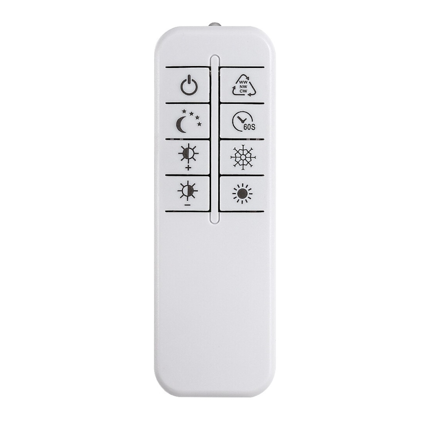 Rabalux - Plafonieră LED reglabilă LED/24W/230V 3000-6500K 46x33 cm + telecomandă