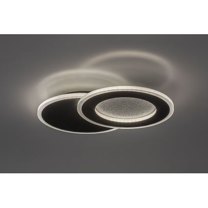 Rabalux - Plafonieră LED dimabilă, 24 W, 230 V, 3000–6500 K, 35 x 23 cm, cu telecomandă