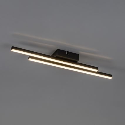 Rabalux - LED plafonieră LED/12W/230V 4000K neagră