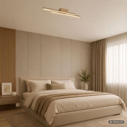 Rabalux - Plafonieră LED/12W/230V 3000K auriu