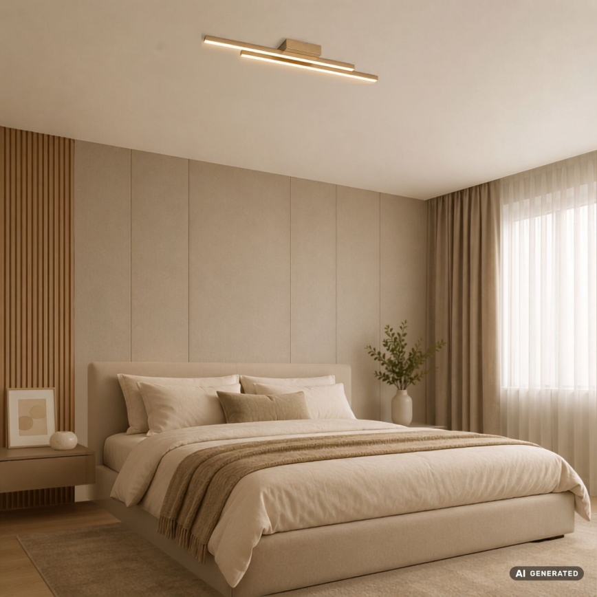 Rabalux - Plafonieră LED/12W/230V 3000K auriu