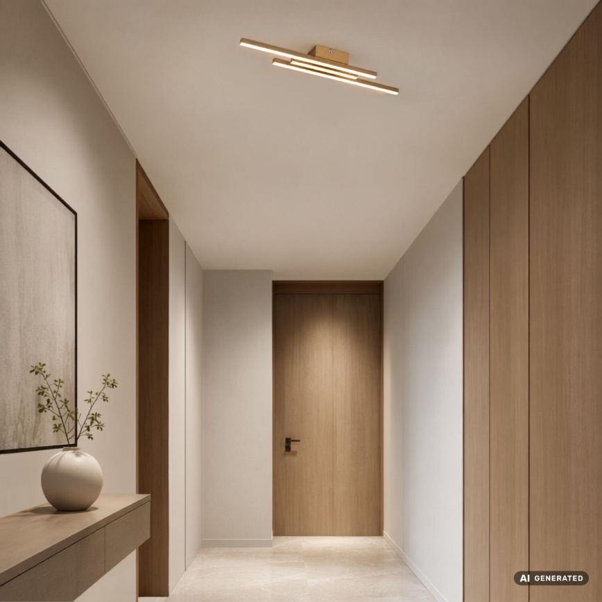 Rabalux - Plafonieră LED LED/18W/230V 3000K auriu