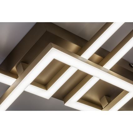 Rabalux - plafonieră LED reglabilă LED/40W/230V 3000-6500K 33x100 cm bej + telecomandă