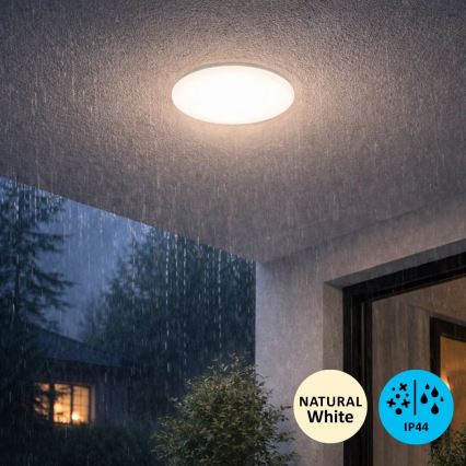 Rabalux - Plafonieră LED pentru baie LED/12W/230V IP44 4000K Ø 25,5 cm