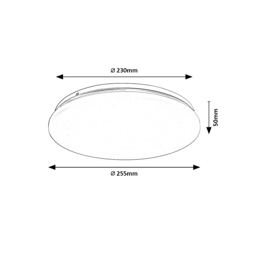 Rabalux - Plafonieră LED LED/12W/230V 4000K Ø 25,5 cm