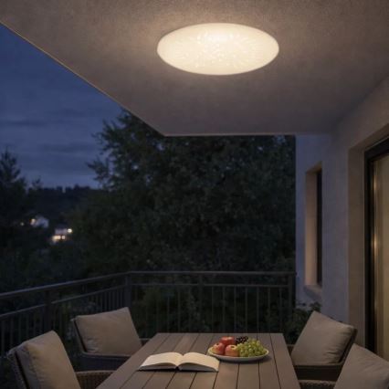 Rabalux - Plafonieră LED pentru baie, 24W/230V, IP44, 4000K, Ø 37,5 cm
