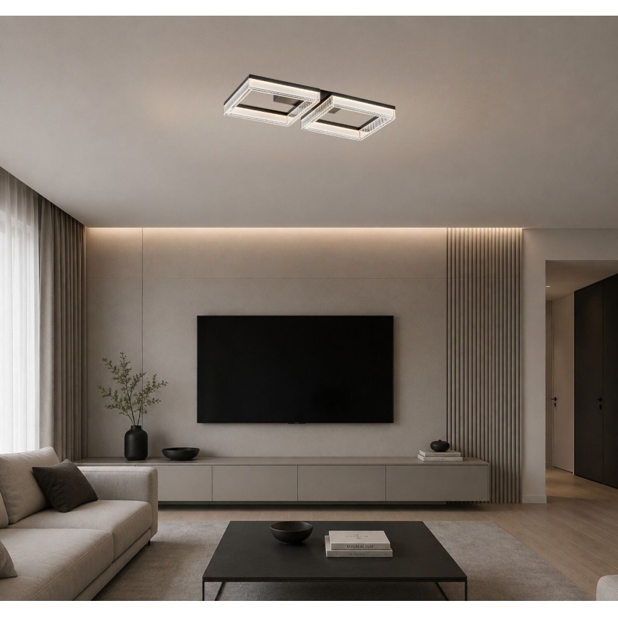 Rabalux - Plafonieră LED reglabilă LED/24W/230V 3000-6500K + telecomandă