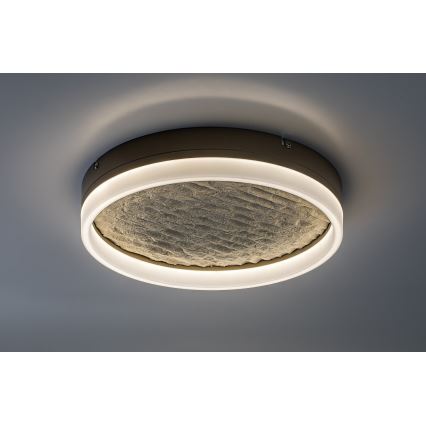 Rabalux - Lampă de tavan LED reglabilă LED/24W/230V 3000-6500K Ø 40 cm bej + telecomandă