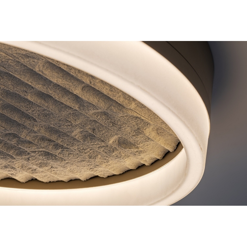 Rabalux - Lampă de tavan LED reglabilă LED/24W/230V 3000-6500K Ø 40 cm bej + telecomandă
