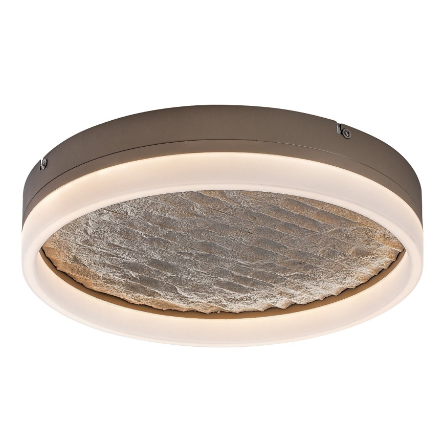 Rabalux - Lampă de tavan LED reglabilă LED/24W/230V 3000-6500K Ø 40 cm bej + telecomandă