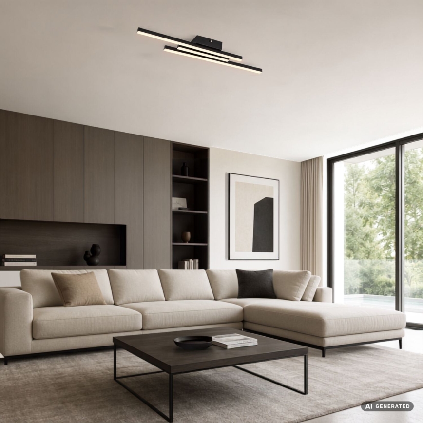 Rabalux - Plafonieră LED/18W/230V 3000K neagră