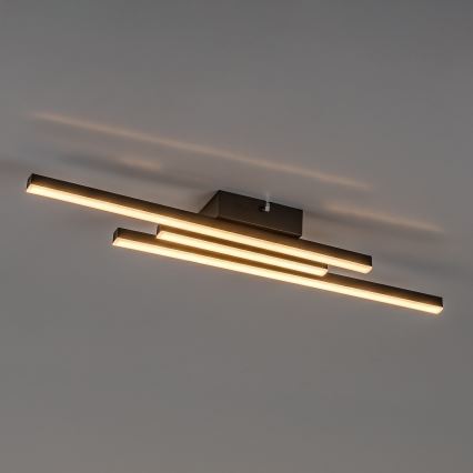 Rabalux - Plafonieră LED/18W/230V 3000K neagră
