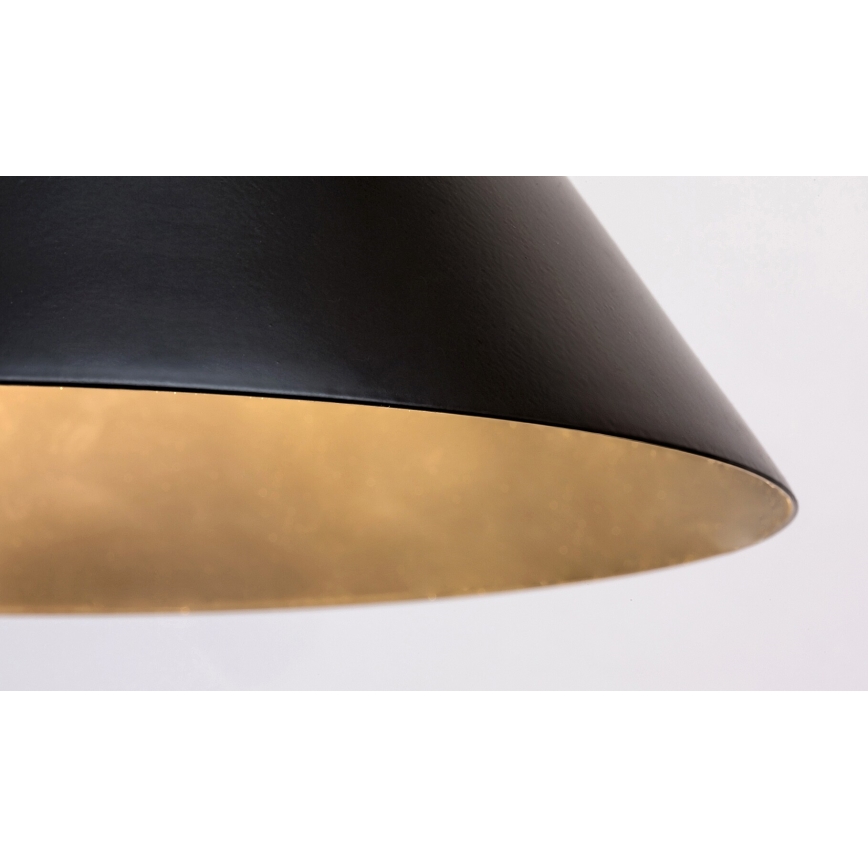 Rabalux - Lampă suspendată cu cablu 1xE27/40W/230V Ø 25 cm neagră