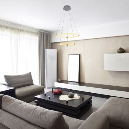 Rabalux - Candelabru LED reglabil pe cablu LED/55W/230V + telecomandă