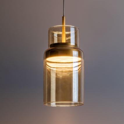 Rabalux - Lustră LED suspendată pe cablu LED/10W/230V 3000K auriu