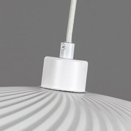 Rabalux - Lampă suspendată pe cablu 1xE27/40W/230V albă