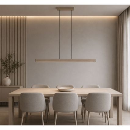 Rabalux - LED lustră suspendată pe cablu LED/19W/230V 4000K bej
